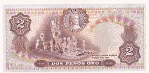 Colombia, 2 Pesos 1977, UNC