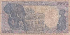 Congo, 1.000 Francs 1988, Poor