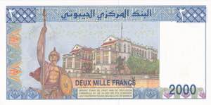 Djibouti, 2.000 Francs 1997, UNC