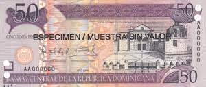 Dominican Republic, 50 Pesos Specimen 2006, ... 