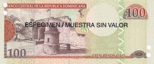 Dominican Republic, 100 Pesos ... 