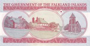 Falkland Islands, 5 Pounds 2005, ... 