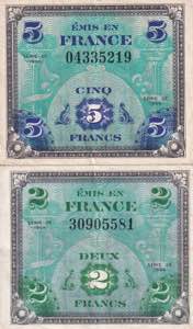 France, 2-5 Francs 1944, XF+
