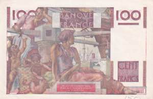 France, 100 Francs 1952, UNC