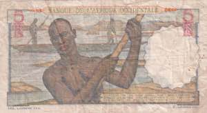 French West Africa, 5 Francs 1954, ... 