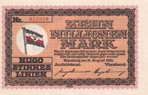 Germany, 10.000.000 Mark 1923, UNC