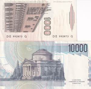 Italy, 1.000-10.000 Liret ... 