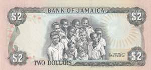 Jamaica, 2 Dollars 1993, UNC