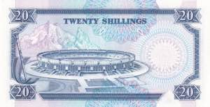 Kenya, 20 Shillings 1992, UNC