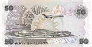 Kenya, 50 Shillings 1987, UNC