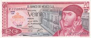Mexico, 20 Pesos 1976, UNC