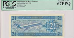 Netherlands Antilles, 2 1/2 Gulden ... 
