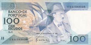 Portugal, 100 Escudos 1988, UNC