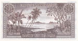 Samoa, 5 Pound 1963, UNC