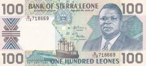Sierra Leone, 100 Leones 1990, UNC