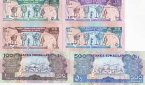 Somaliland, 5-10-20-50-100-500 ... 