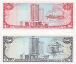 Trinidad and Tobago, 1-10 Dollars ... 