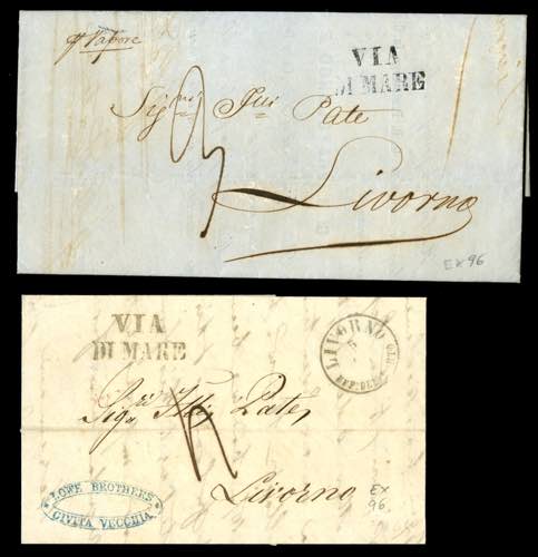 LOTTI -. 8 Lettere, 1862 - 1864, ... 