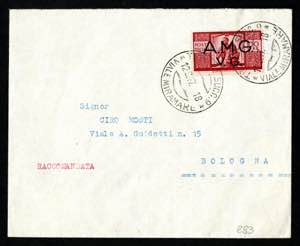 TRIESTE -. AMG-VG. Da Trieste, 12.9.1947, ... 