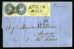 EUROPA - AUSTRIA. Da Ragusa, 26.10.1865, per ... 