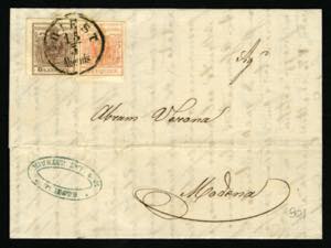 EUROPA - AUSTRIA. Da Trieste, 15.3.1858, per ... 