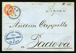EUROPA - AUSTRIA. Da Vienna, 2.6.1866, a ... 