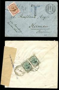 OLTREMARE. Iran - 5 Lettere, 1911 - 1920, ... 