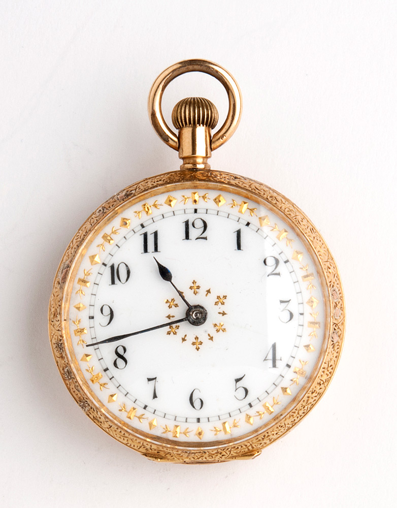 OMEGA: orologio da tasca in argento, 1910 circa - Asta Gioielli