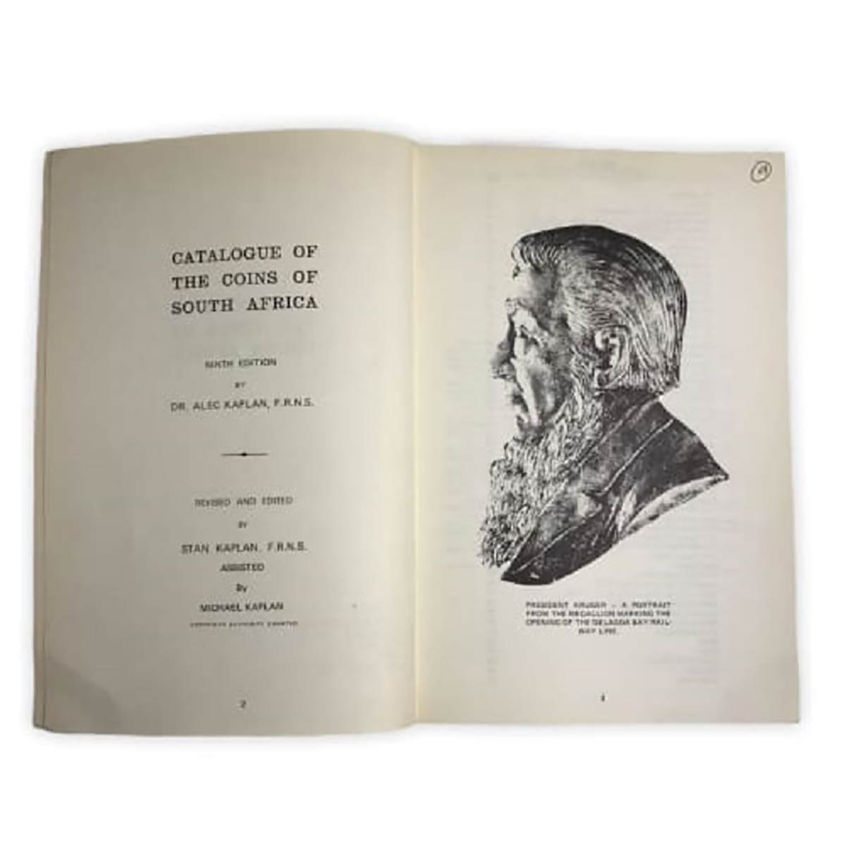 KAPLAN Alec. The Coins of South Africa 1981. Bertolami Fine Art