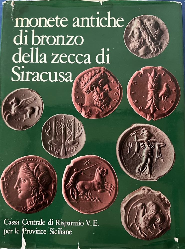 Minì, Monete antiche di bronzo della zecca di Siracusa