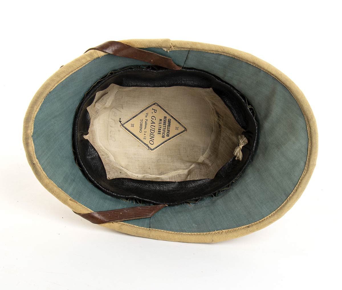 ITALY, Kingdom Engineers officer colonial helmet,  - Bertolami