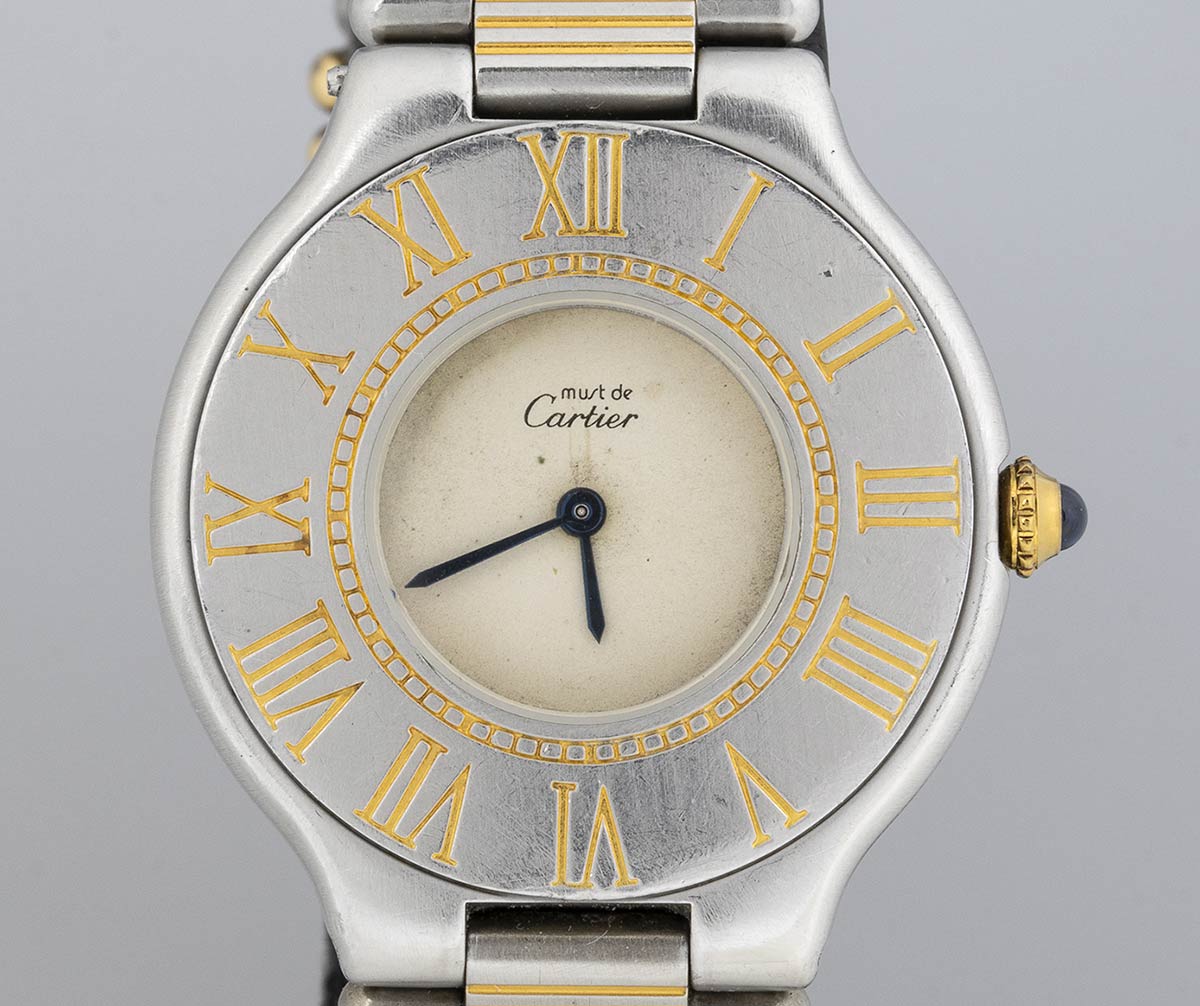 CARTIER 21 Must de Cartier: ladies stainless  - Bertolami Fine Art