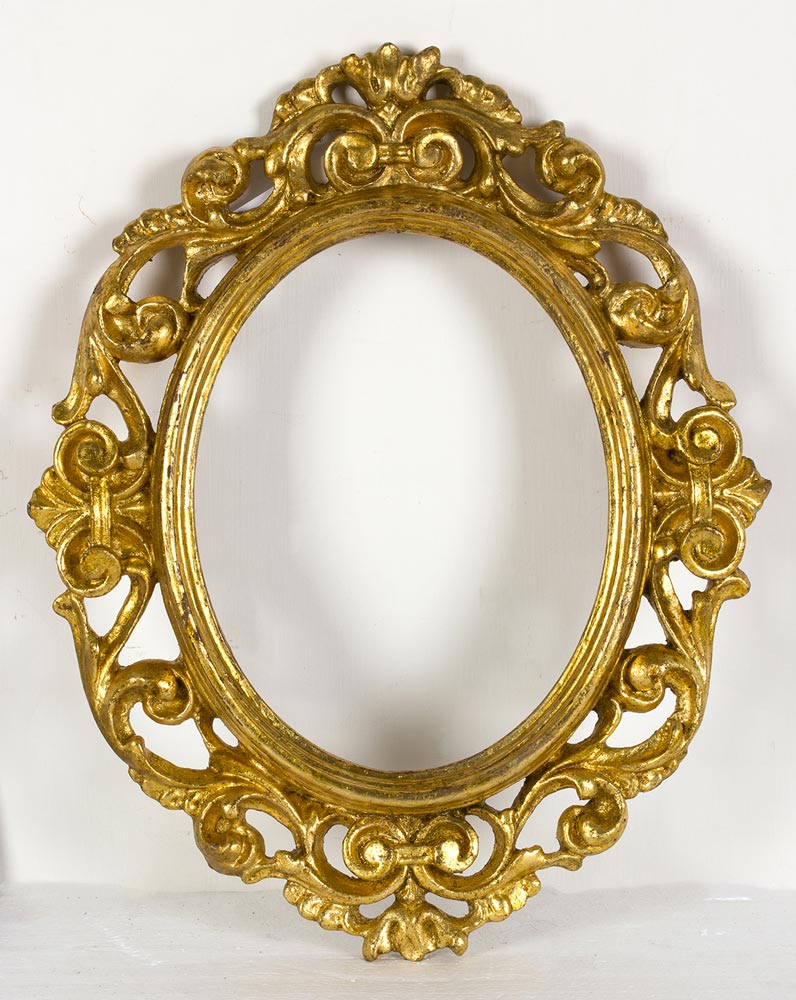Cornice dorata in stile BaroccoLuce: 24 x 18 cm;  - Bertolami Fine Art