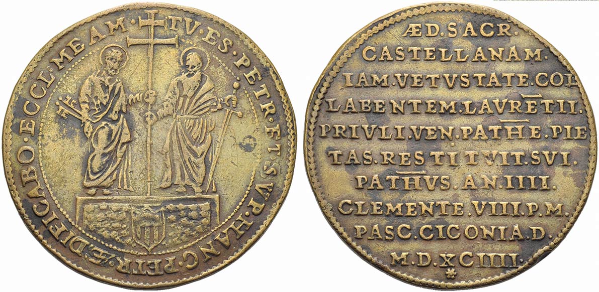 VENEZIA Pasquale Cicogna (15851595) Medaglia Bertolami Fine Art