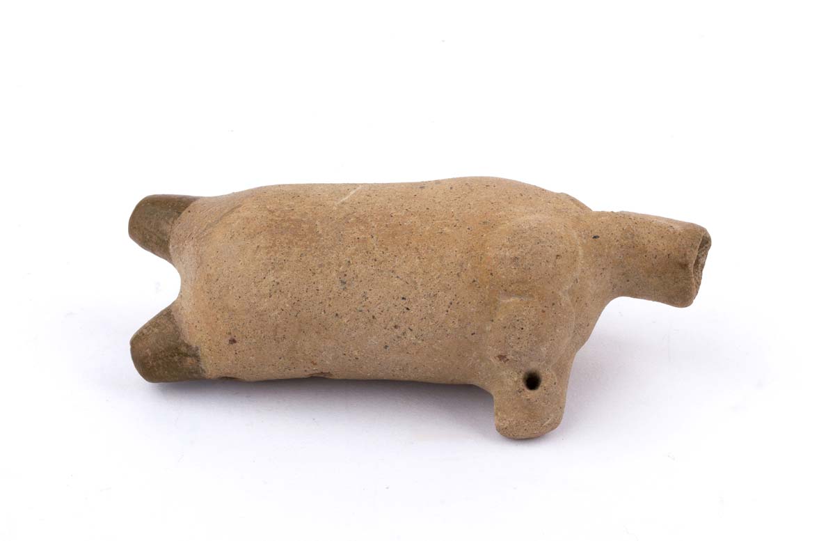 Terracotta zoomorphic ocarina Costa Rica, Bertolami Fine Art