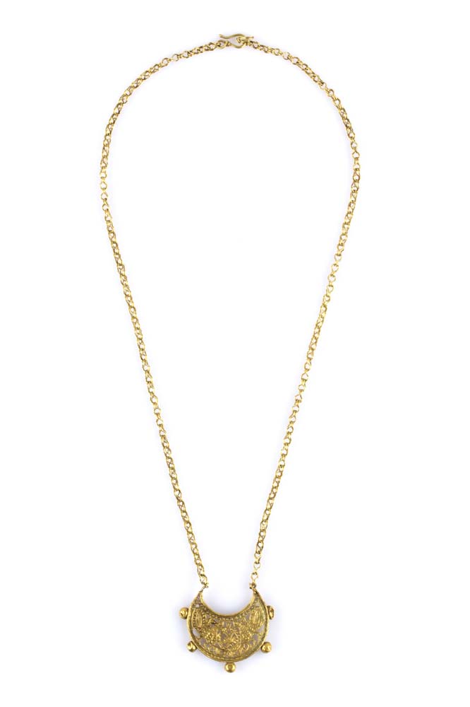6mm 18Kt Gold IP King Byzantine Chain Necklace NSTC1706G-20 | Daniel  Jewelers | Brewster, NY