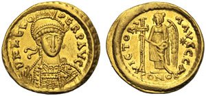Zenone (474-491), Solido, ... 