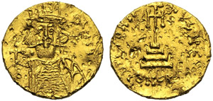 Mezenzio (668-669), Solido, ... 