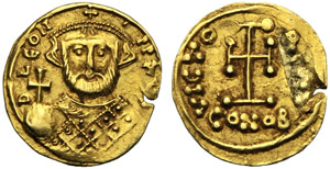 Leonzio (695-698), Tremisse, ... 