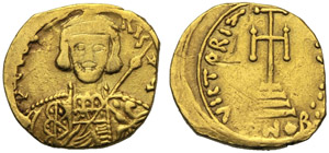 Tiberio III (698–705), Solido, ... 