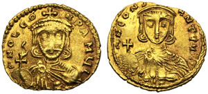 Leone III con Costantino V ... 