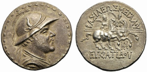 Re della Bactria, Eucratide I ... 