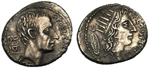 C. Coelius Caldus, Denario, Roma, ... 
