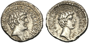 M. Antonius e C. Caesar Octavianus ... 