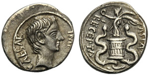 C. Caesar Octavianus, Quinario, ... 