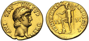 Nerone (54-68), Aureo, Roma, 63-64 ... 