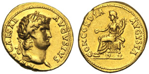 Nerone (54-68), Aureo, Roma, 64-68 ... 