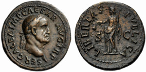 Galba (68-69), Asse, Roma, c. ... 