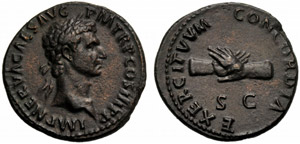 Nerva (96-98), Asse, Roma, 97 ... 