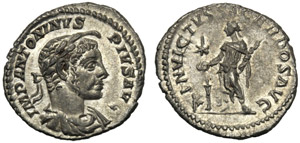Elagabalo (218-222), Denario, ... 